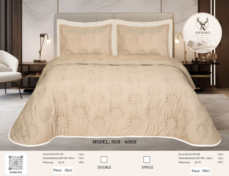 سرویس خوابSUNدونفره برند هرمو