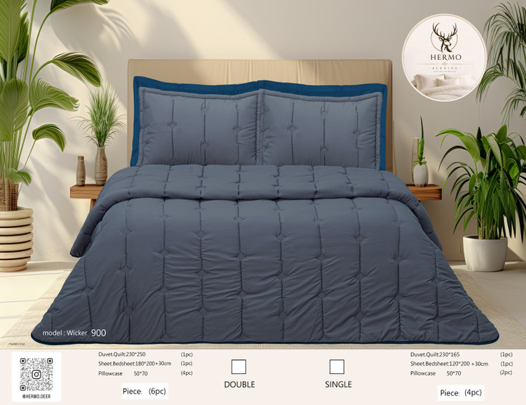 سرویس خواب wicker دو نفره برند هرمو
